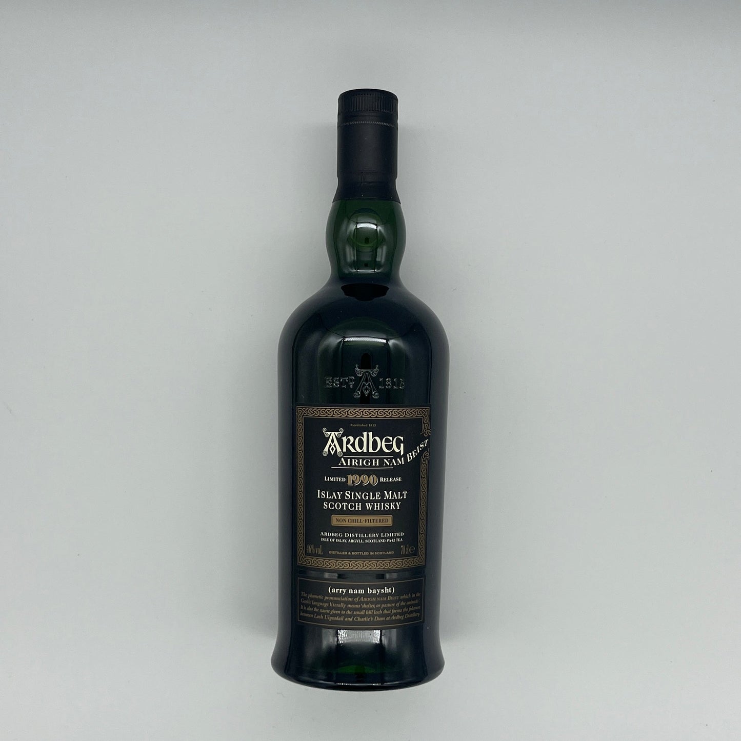 Ardbeg 1990 Airgh Nam Beist L8 2008 Release (30ml, 46%)