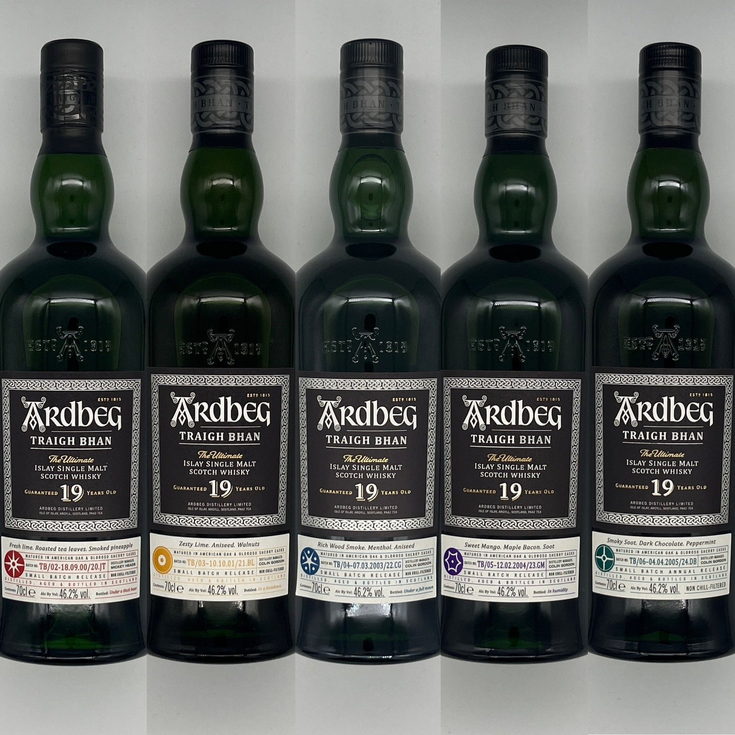 Ardbeg Traigh Bhan Batch 2-6 Tasting Set (30ml x 5)