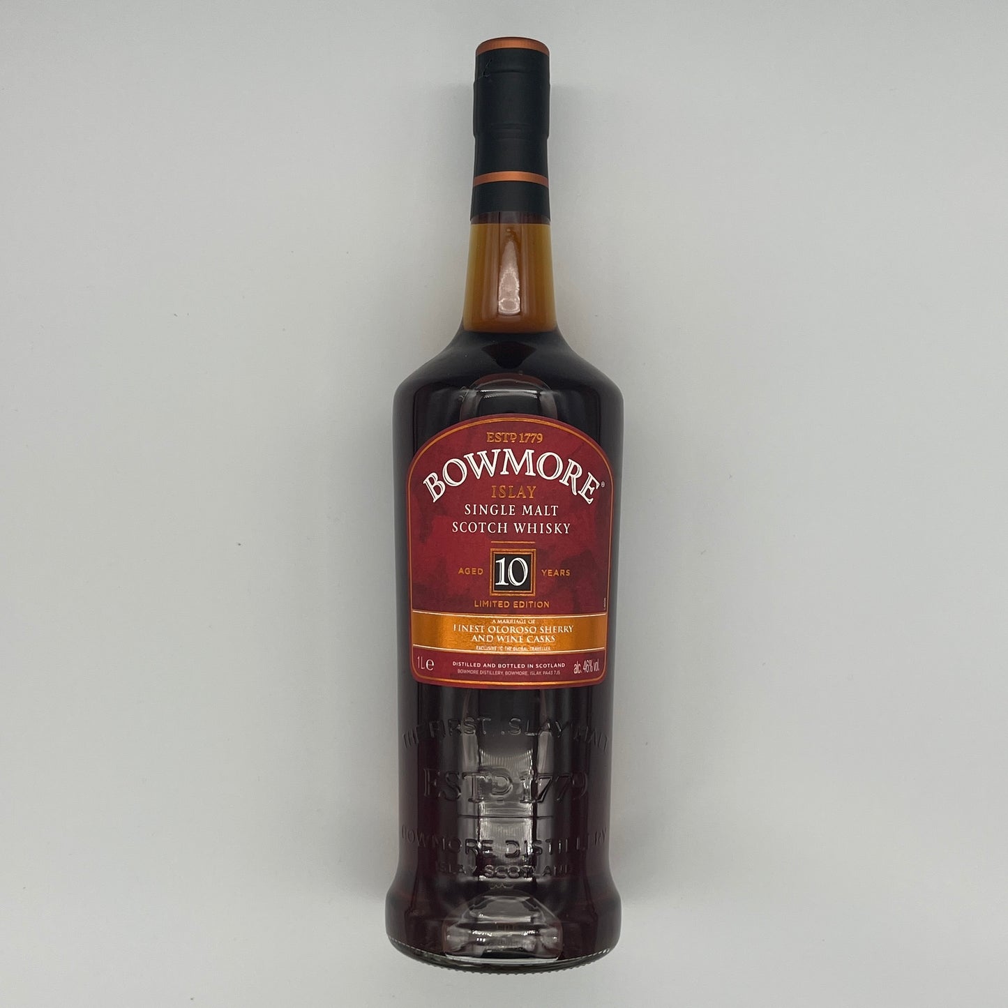 Bowmore 10 Year Old Inspired by Devil's Cask Series 2016 Release (30ml, 46%)