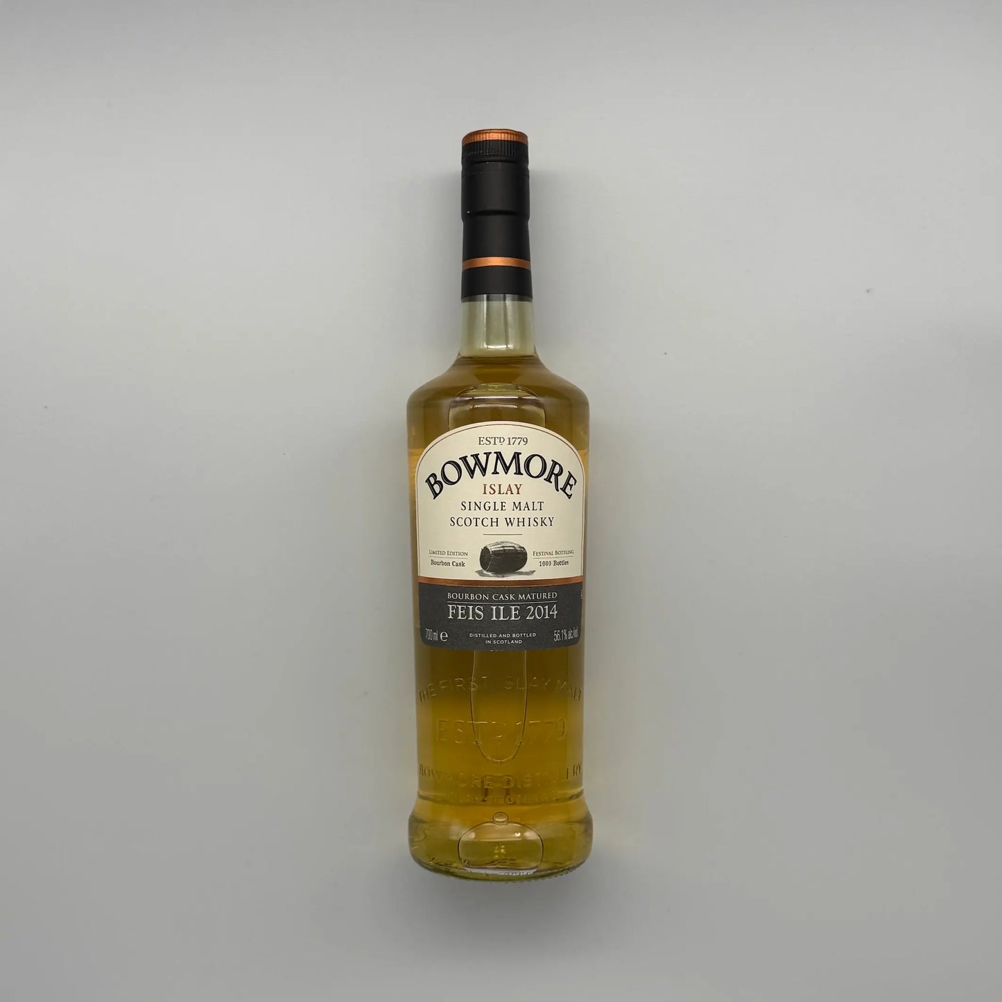 Bowmore Feis ile 2014 First Fill Bourbon (700ml, 56.1%) Chameleon Whisky