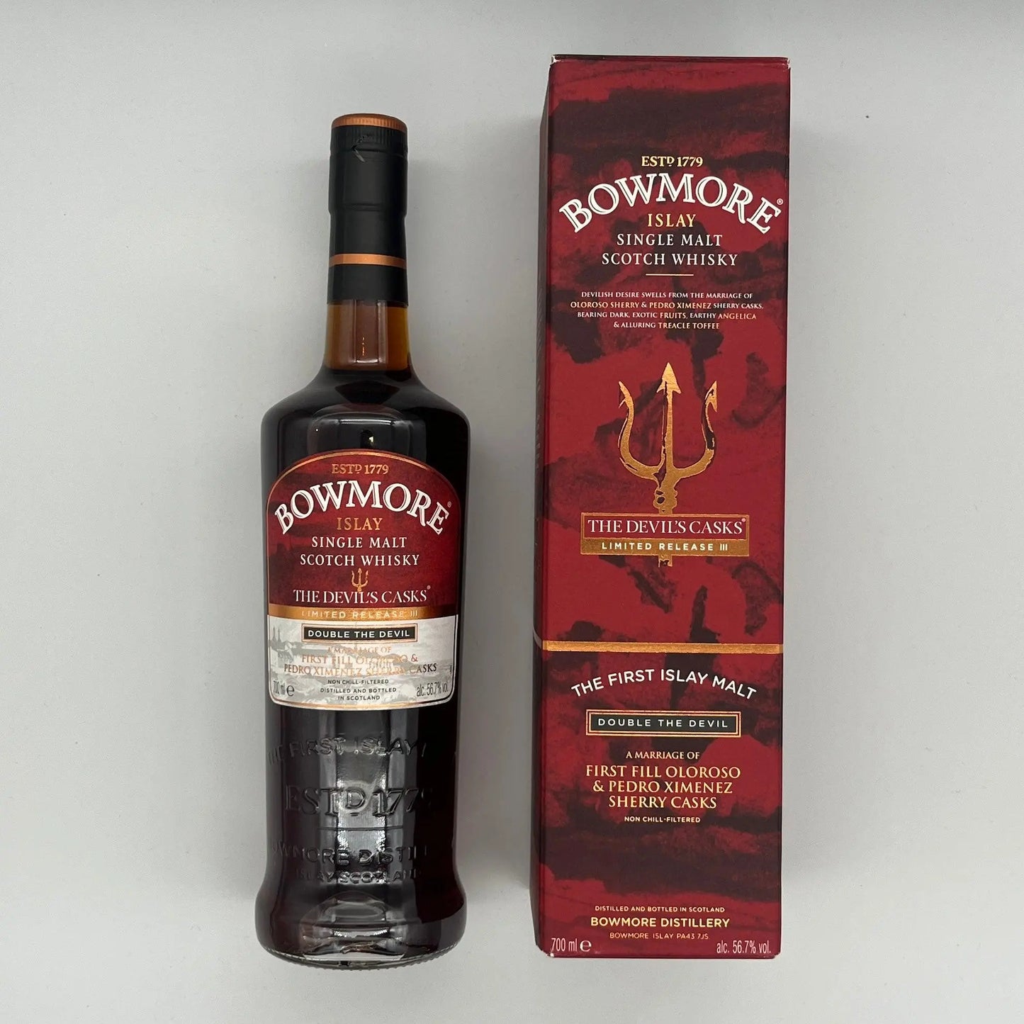 Bowmore devil cask batch 3 single malt whisky