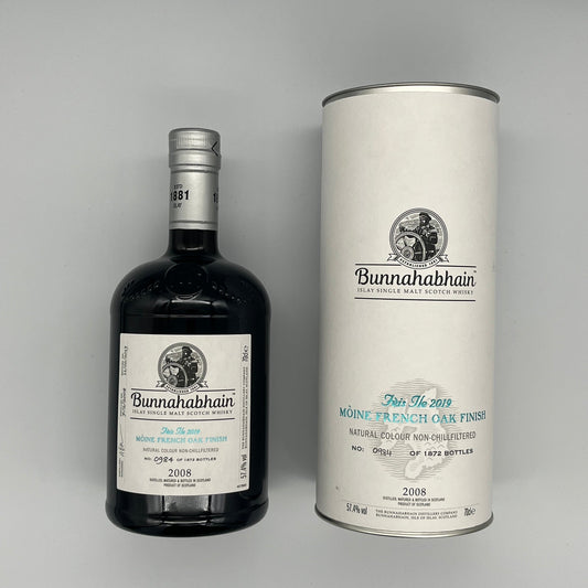 Bunnahabhain 11 Year Old Moine French Oak Finish Feis Ile 2019 Release (30ml, 57.4%)
