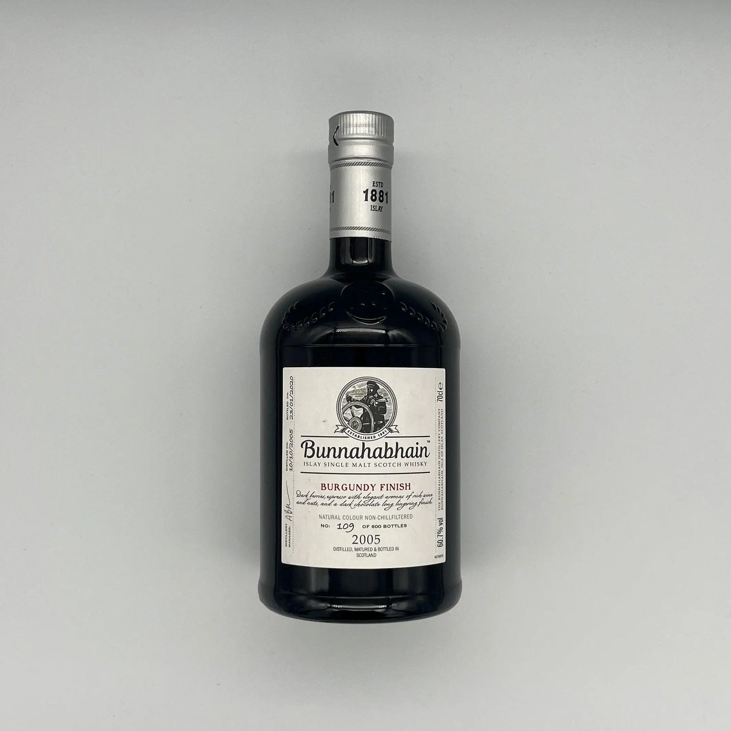 Bunnahabhain 2005 14 Year Old Burgundy Finish 2019 Release (30ml, 60.7%) Chameleon Whisky