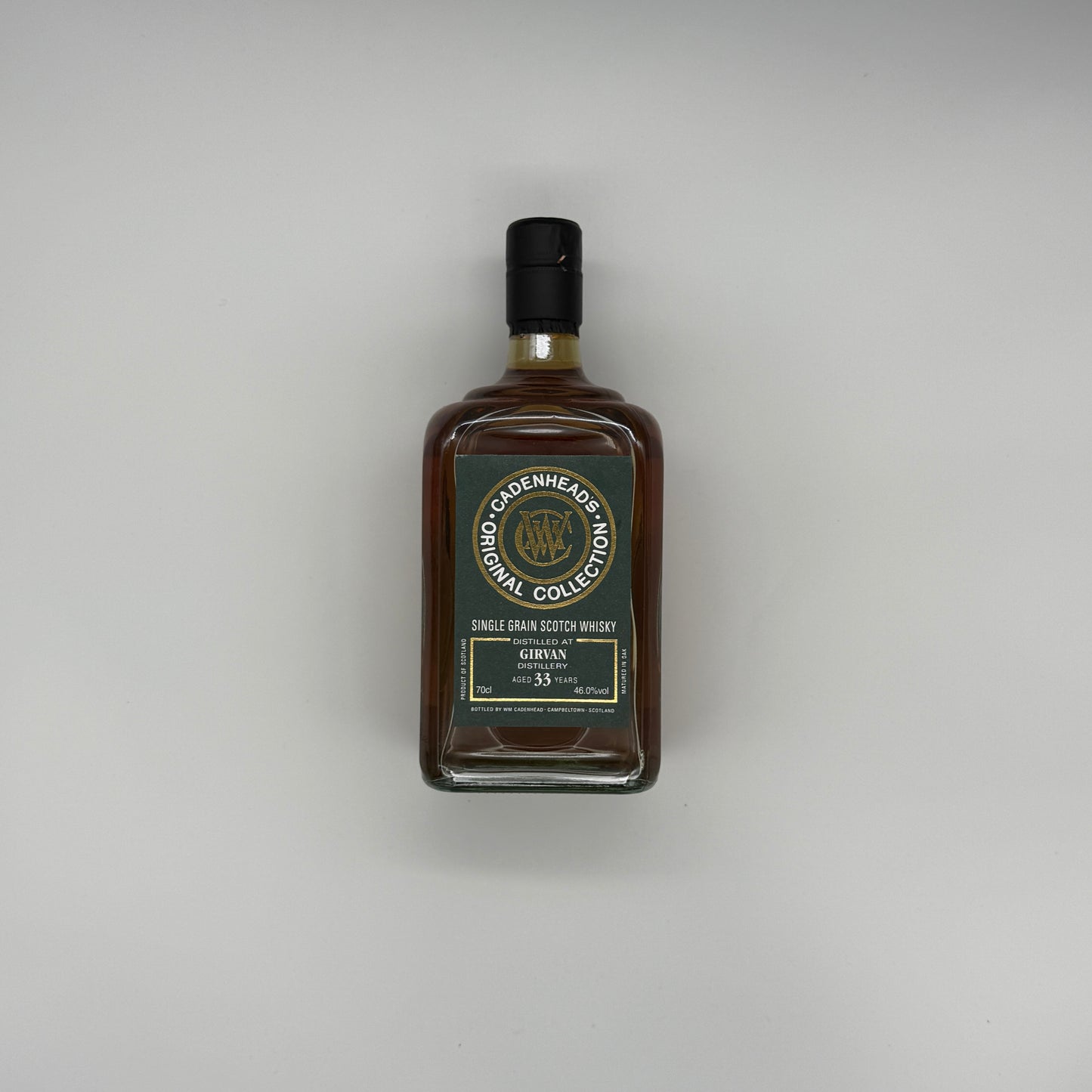 Cadenhead's Whisky Sample 1991 Girvan 33 year old Original Collection 2024 Release
