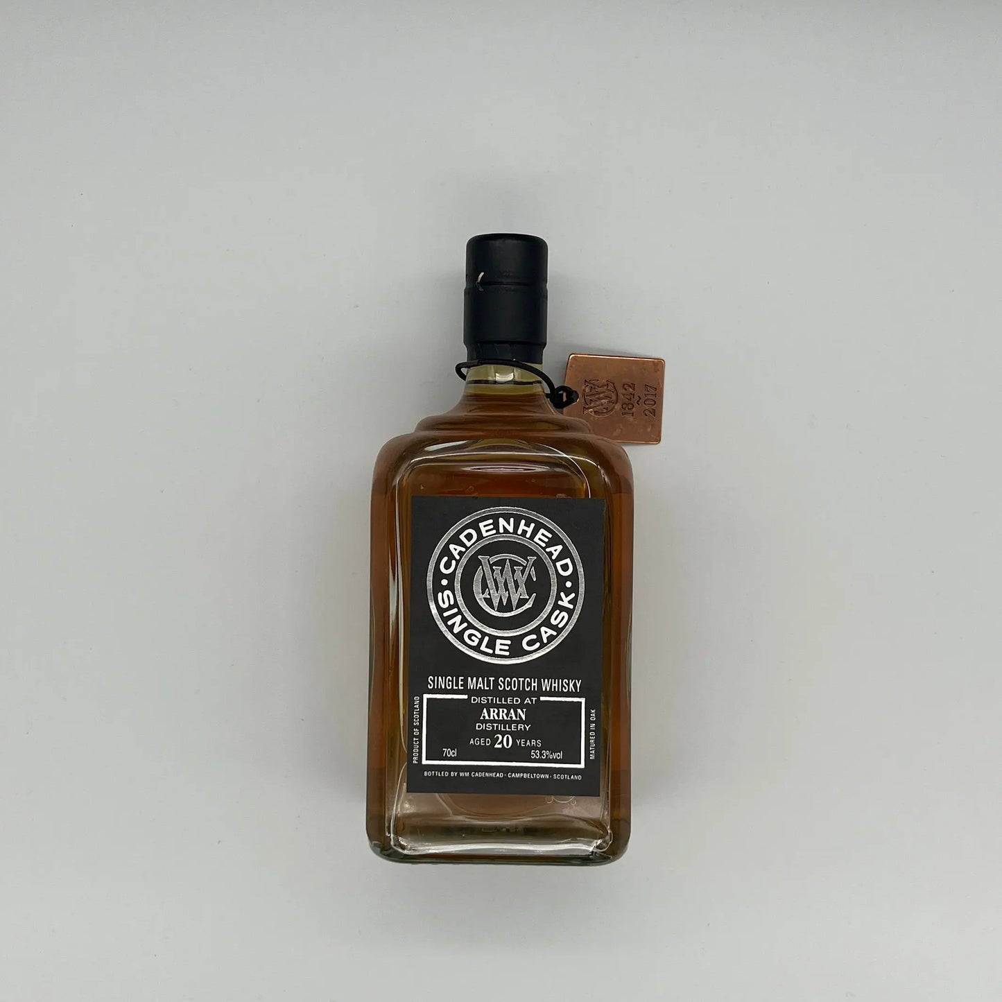 Cadenhead's Arran 20 Year Old 175th Anniversary 2017 Release (30ml, 53.3%) Chameleon Whisky