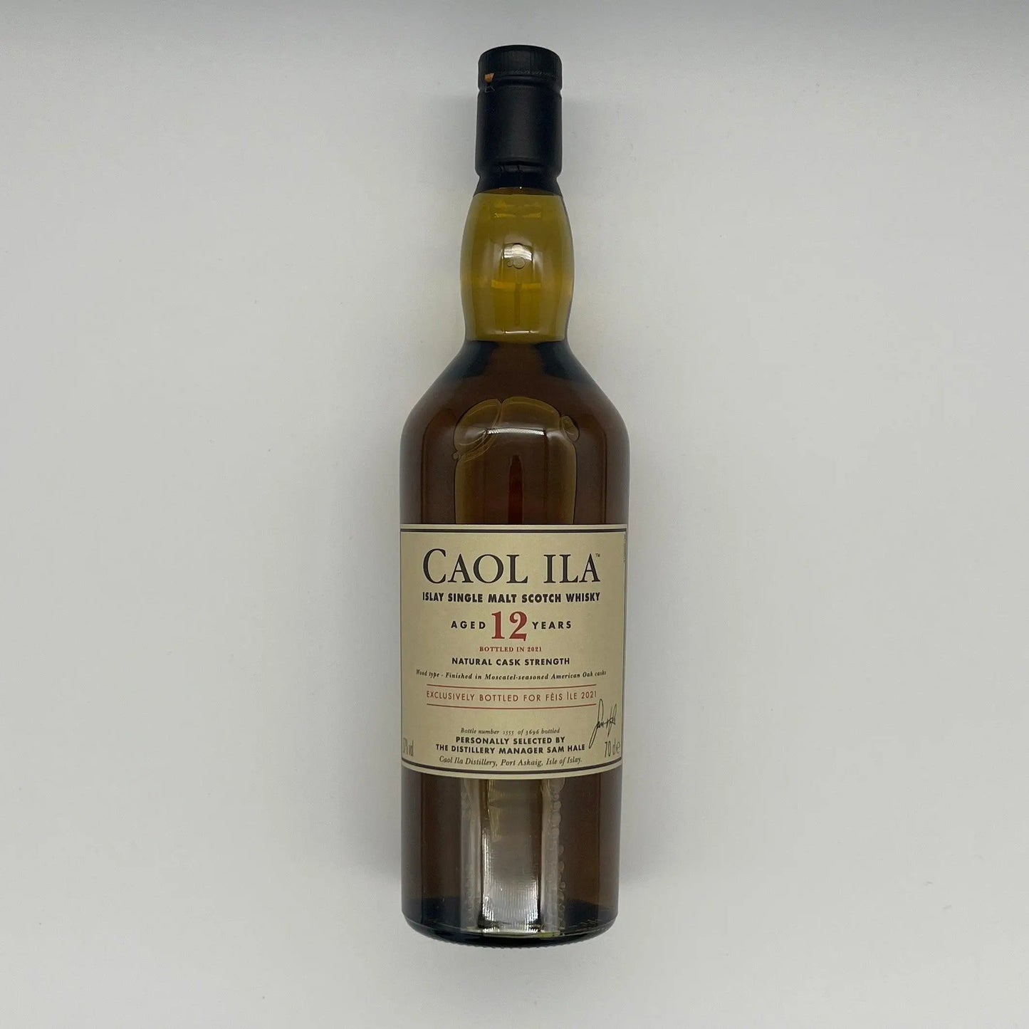Caol Ila 12 Year Old Moscatel finish Feis Ile 2021 Release (30ml, 57.%) Chameleon Whisky