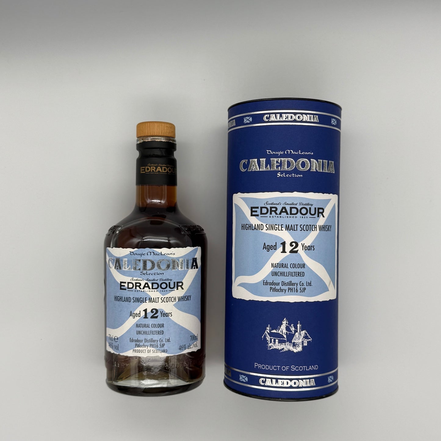 Edradour Whisky Sample Caledonica 12 Year Old 2019 Release (30ml, 46%)