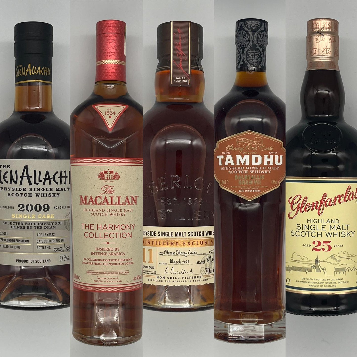 Speyside OB tasting set (30ml x5)