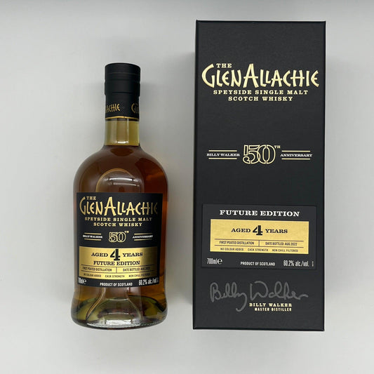 Glenallachie 4 Year Old Future Edition Billy Walker 50th Anniversary 2022 Release (30ml, 60.2%)