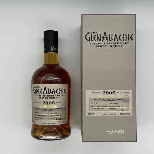 Glenallachie Denmark and UK Single Cask Tasting Set (30ml x 4)