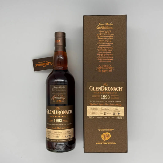 Glendronach 25 Year Old 1993 Single Cask #5854 2019 Release (700ml, 54.5%) Chameleon Whisky