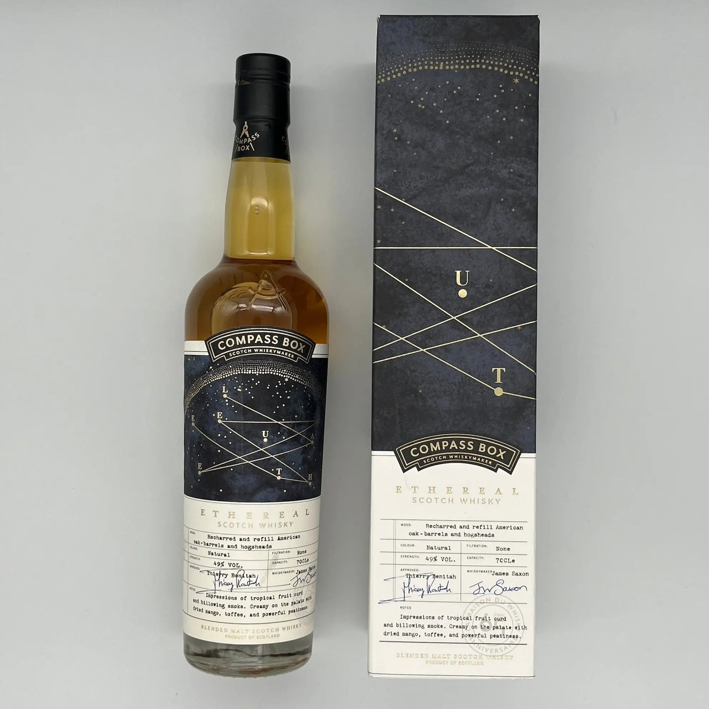 La Maison du Whisky Compass Box Ethereal Conquete 2021 Release (30ml, 49%) Chameleon Whisky