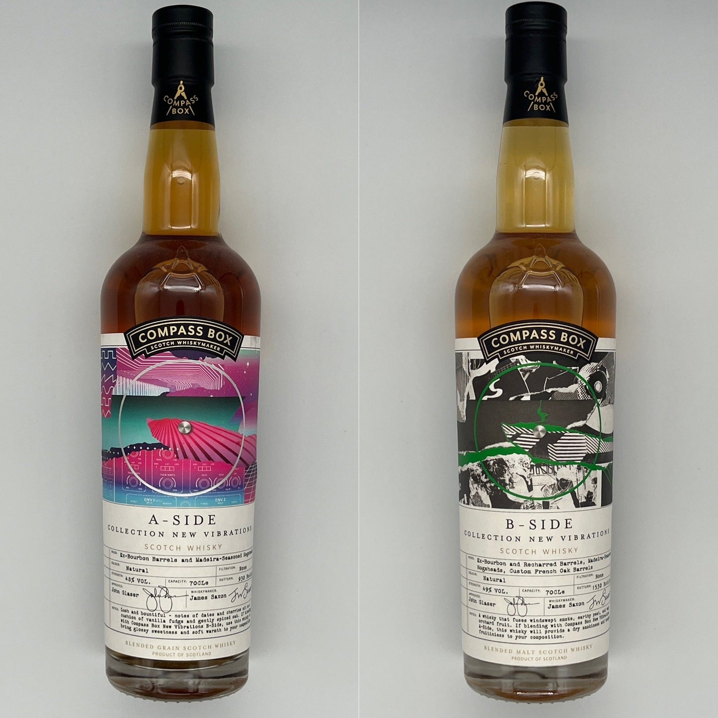 La Maison du Whisky x Compass Box A-B Side Duo (30ml x 2)