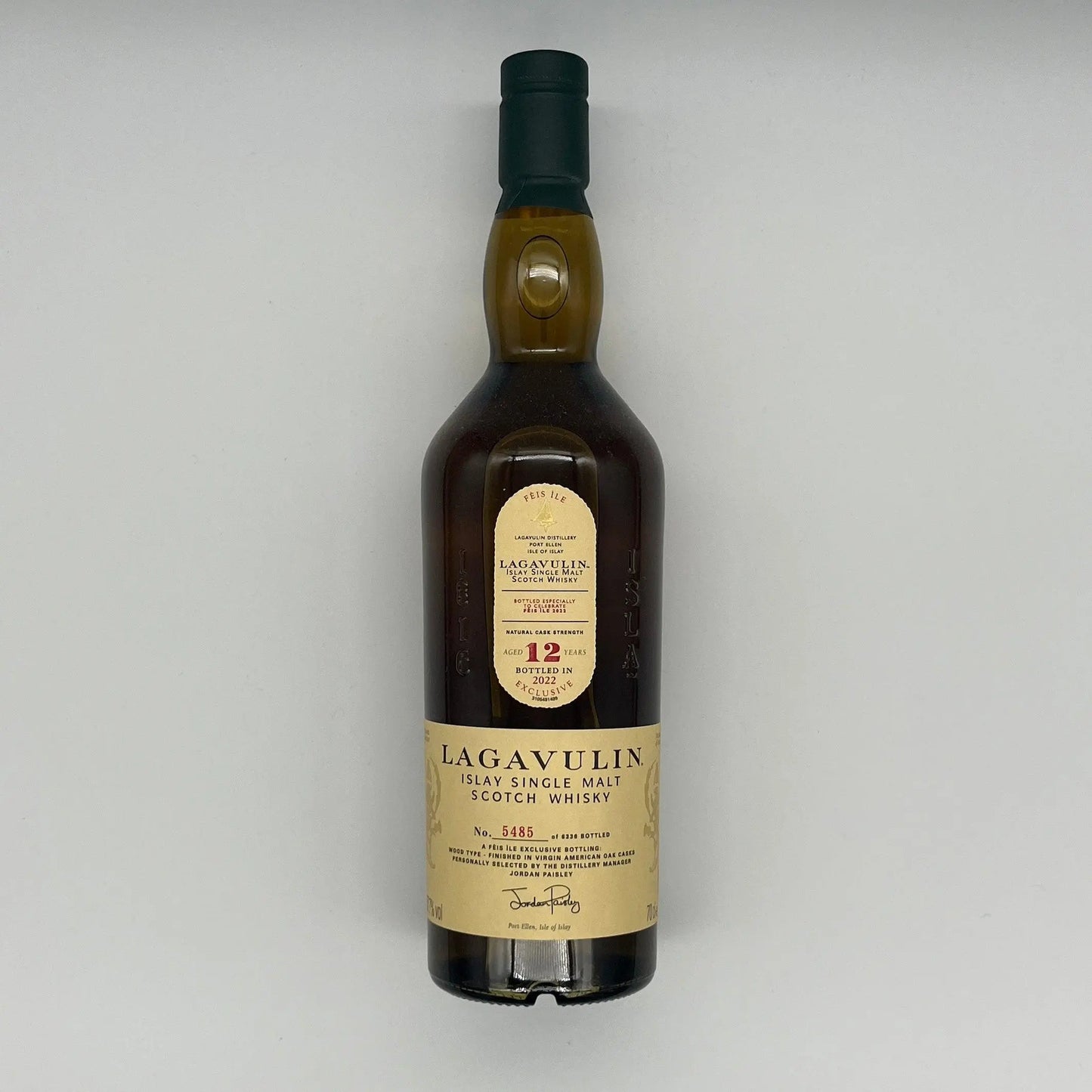 Lagavulin 12 Year Old Virgin American Oak Finish Feis Ile 2022 Release (30ml, 57.7%) Chameleon Whisky