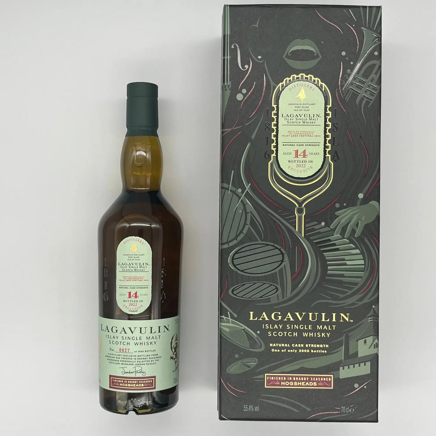 Lagavulin 14 Year Old Distillery Edition Jazz Festival 2022 Release (30ml, 55.4%) Chameleon Whisky