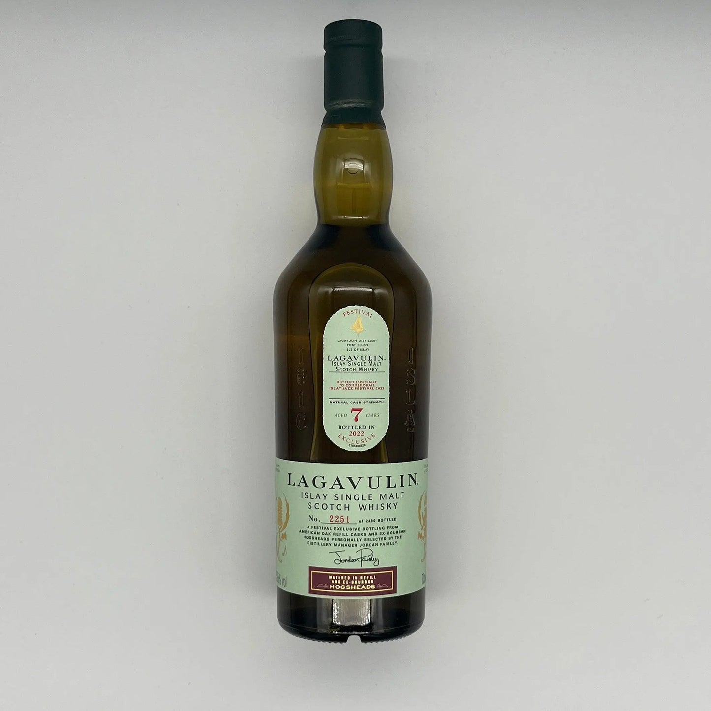 Lagavulin 7 Year Old Jazz Festival Online Edition 2022 Release(30ml, 59.5%) Chameleon Whisky
