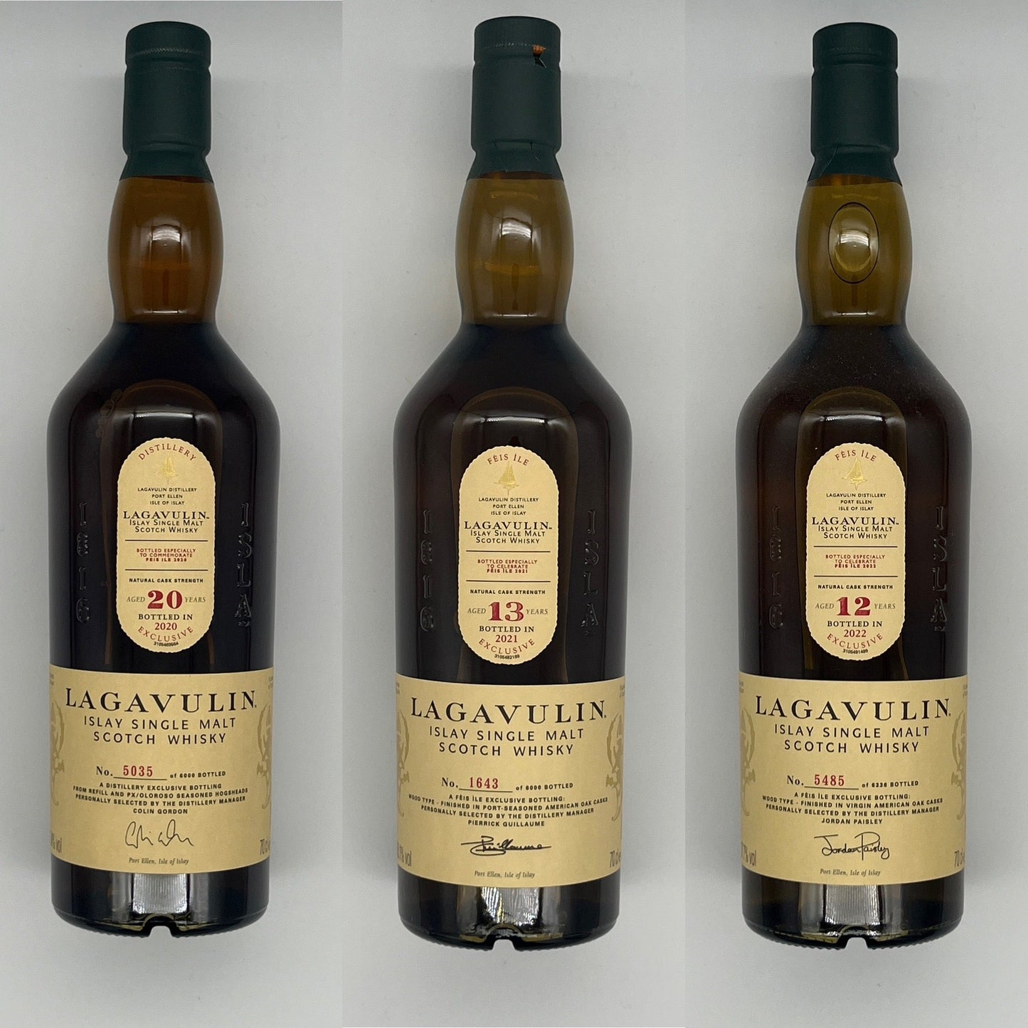 Lagavulin Feis Ile 2020-2022 Tasting Set (30ml x 3)
