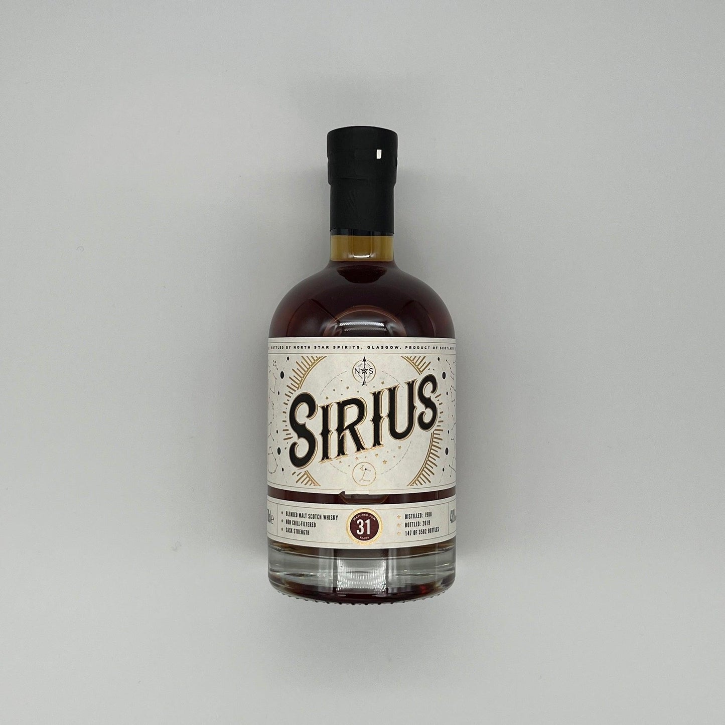 North Star 31 Year Old Sirius 2019 Release (30ml, 43.1%)