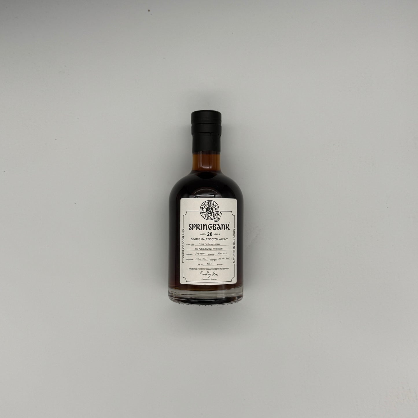 Springbank Whisky Sample Society 28 Year Old 2026 Release (30ml, 51.1%)