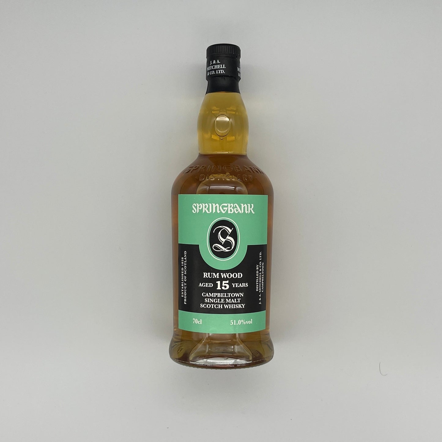 Springbank 15 Year Old Rum Wood Finish 2019 Release (30ml, 51%)