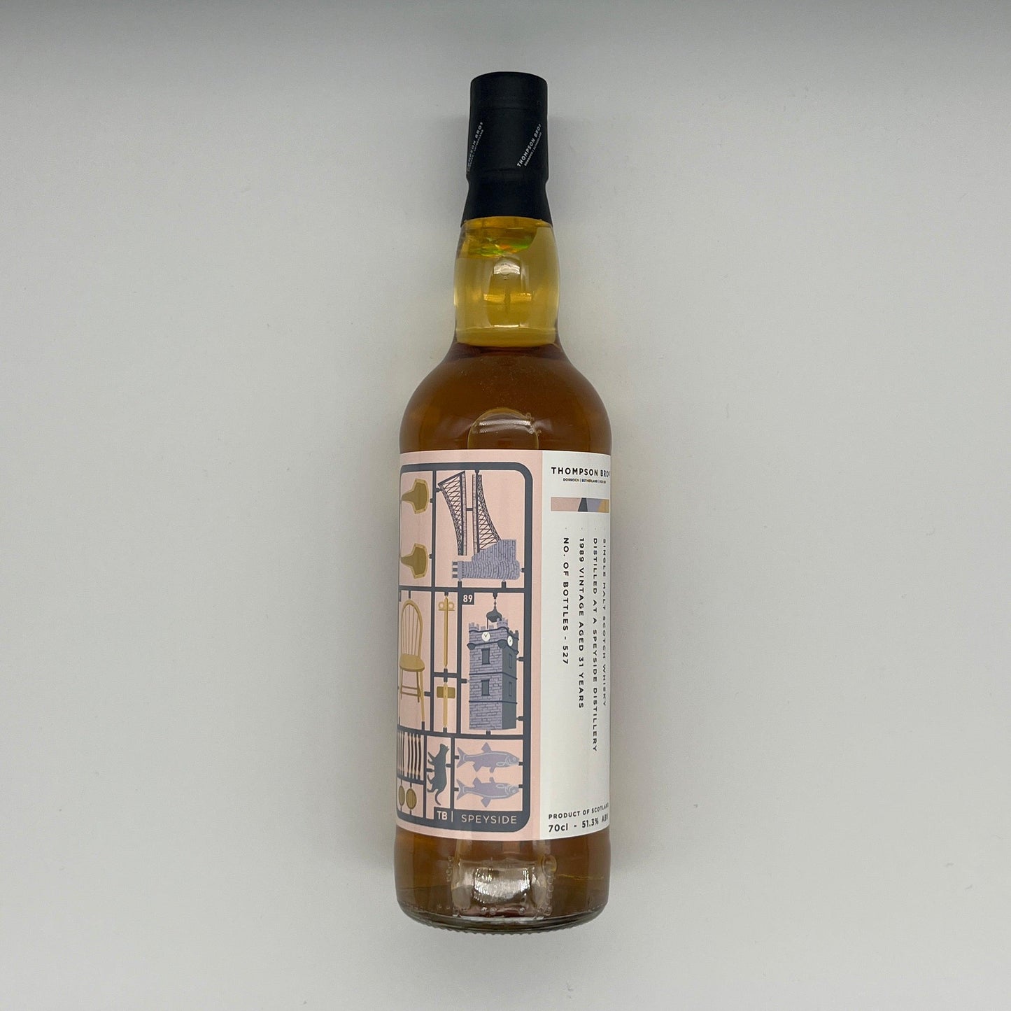 Thompson Brothers Speyside 1989 31 Year Old 2021 Release (30ml, 51.3%)