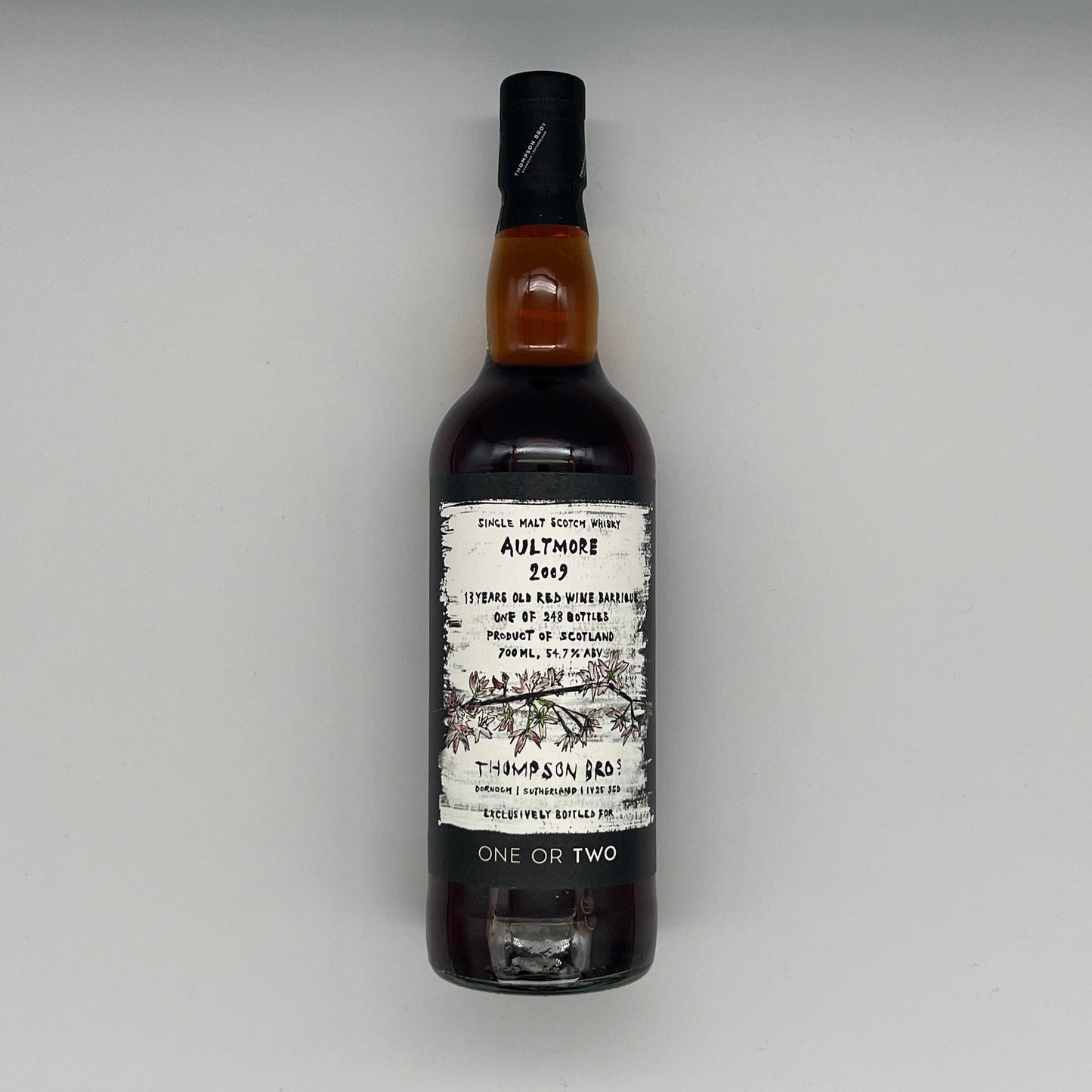 Thompson Brothers Aultmore 2009 13 Year Old 2022 Release (30ml, 54.7%)