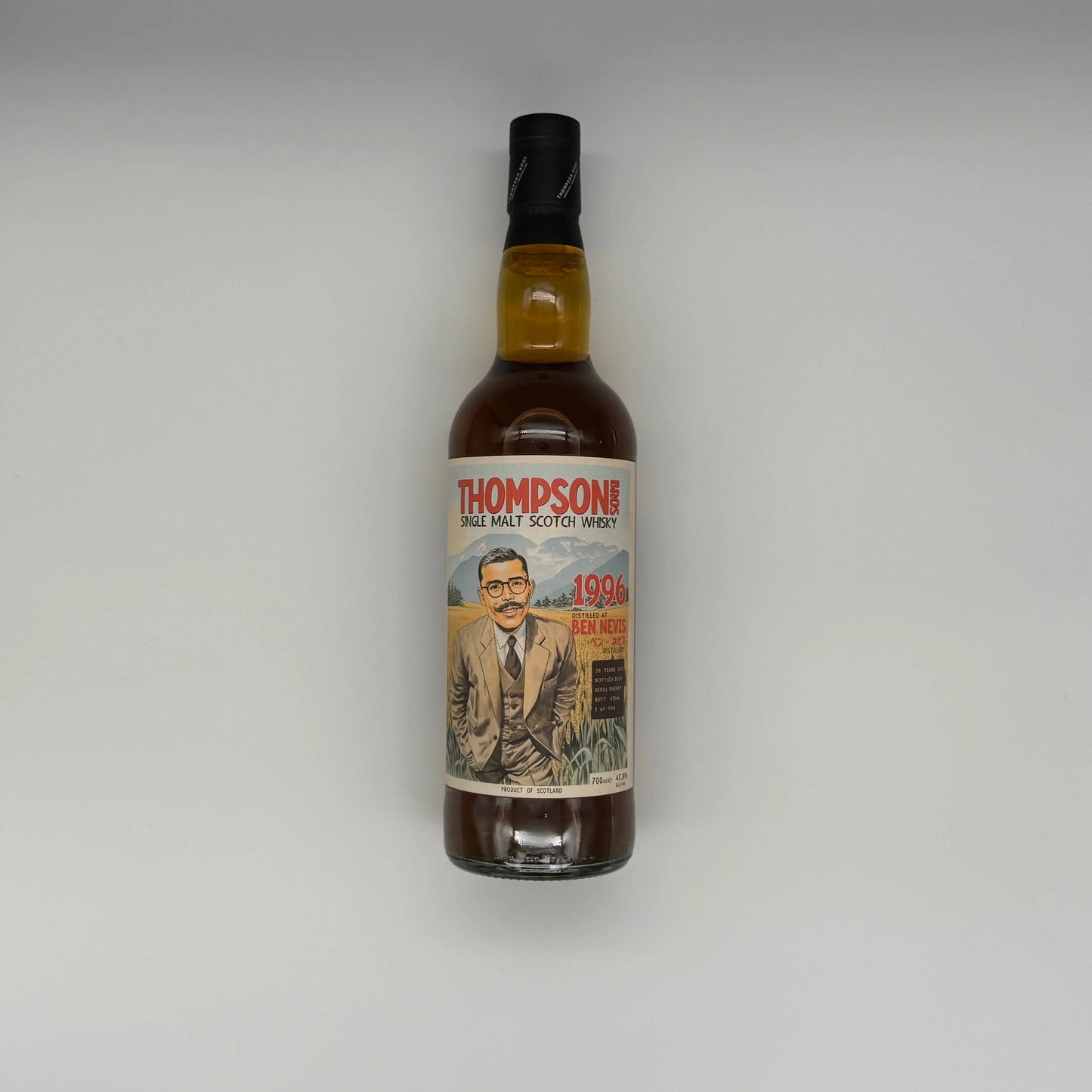 Thompson Brothers Ben Nevis 1996 28 Year Old 2024 Release (30ml, 47.8%) Chameleon Whisky