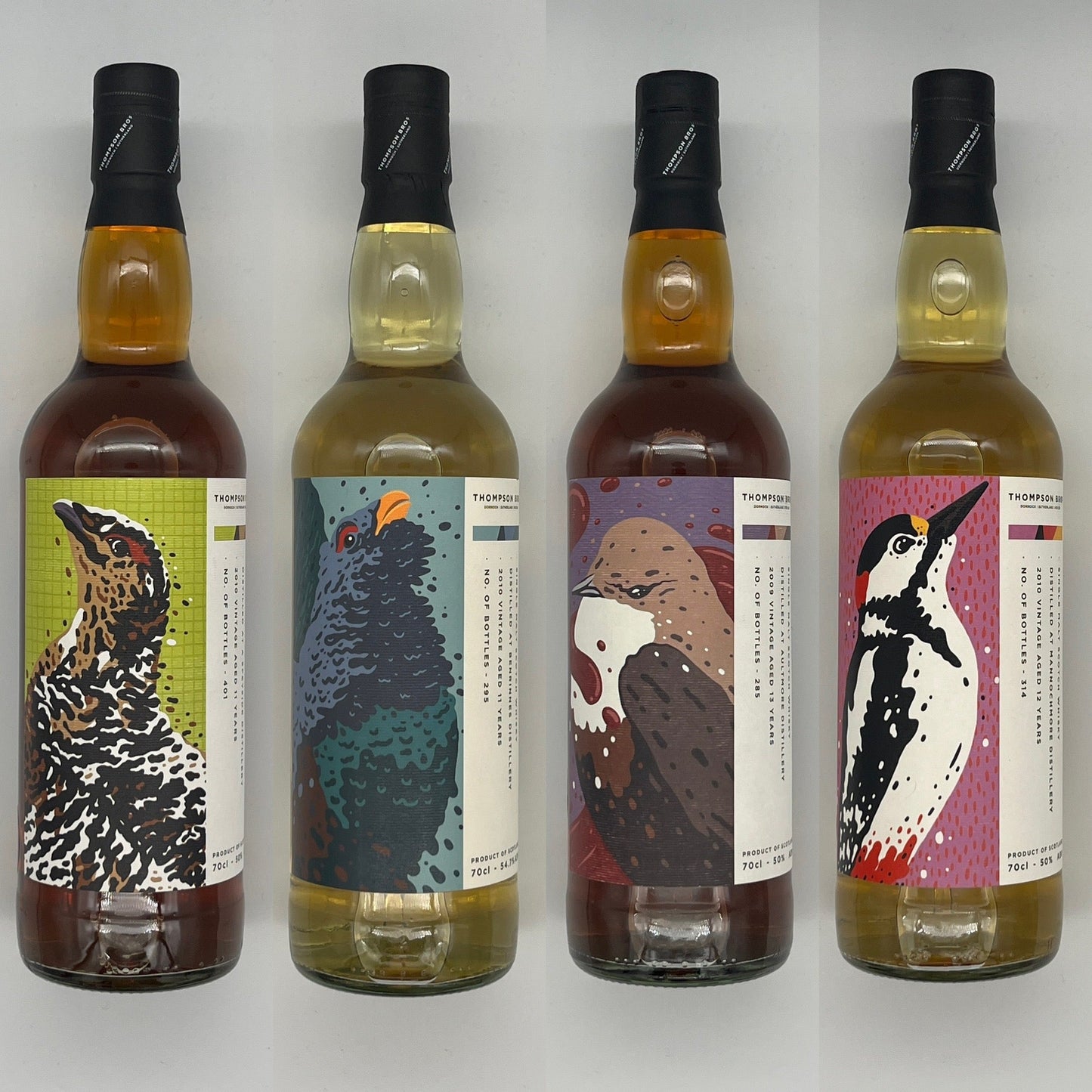 Thompson Brothers Bird Series Tasting Set (30ml x 4)