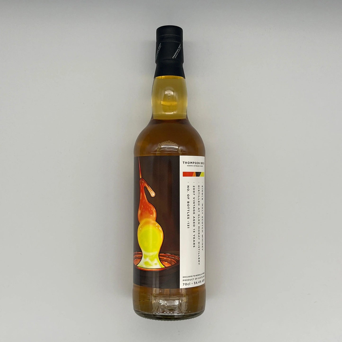 Thompson Brothers Glen Moray 2007 13 Year Old Nickolls and Perks Exclusive 2020 Release (30ml, 54.4%) Chameleon Whisky