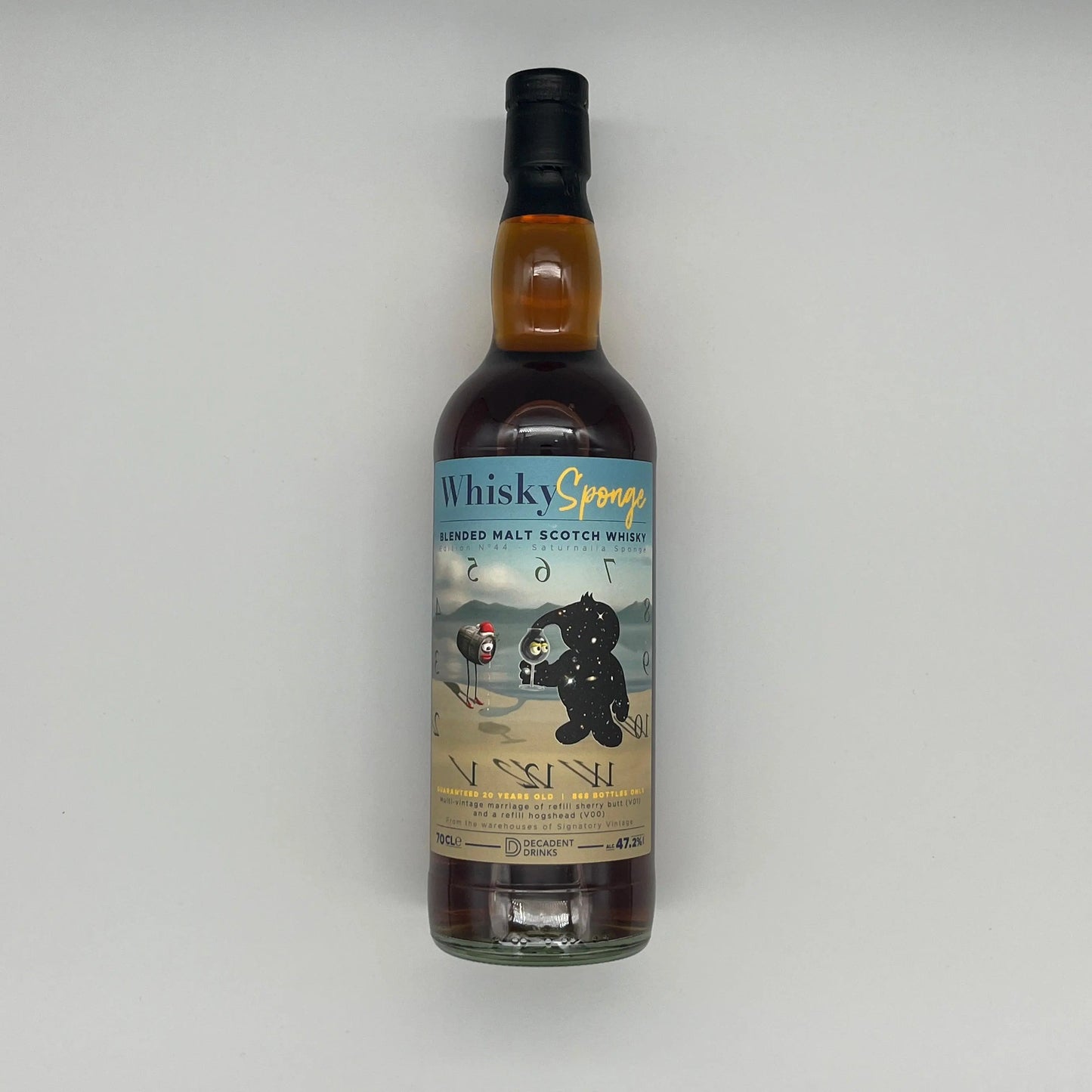 Whisky Sponge 20 Year Old No.44 Saturnalia 2021 Release (30ml, 47.2%) Chameleon Whisky