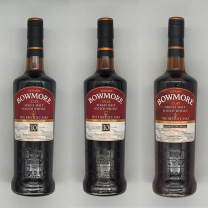 Bowmore Devil's Casks Batch I-III Tasting Set (30ml x3)