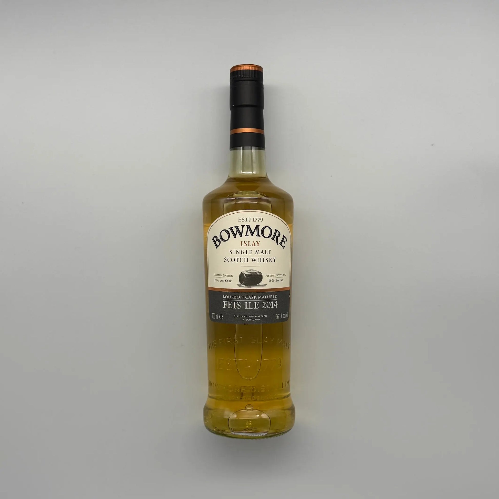 Bowmore Feis ile 2014 First Fill Bourbon (700ml, 56.1%) Chameleon Whisky