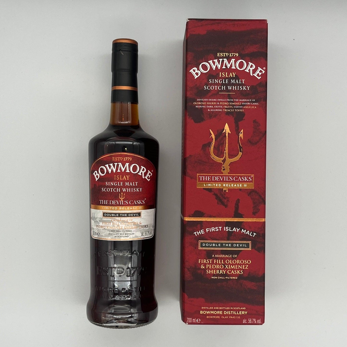 Bowmore Devil's Casks Batch I-III Tasting Set (30ml x3)