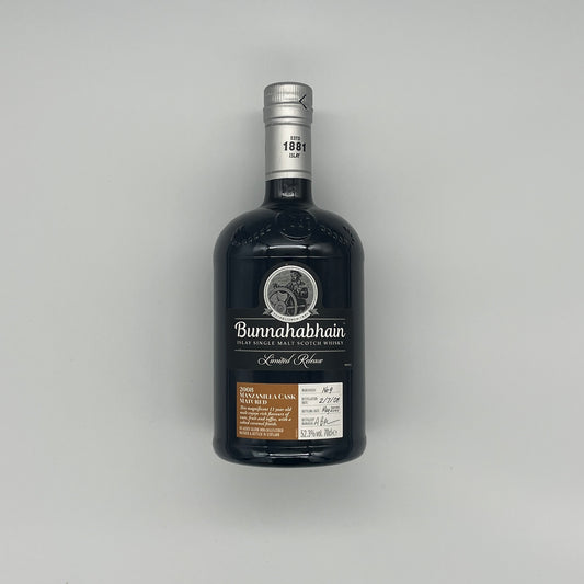 Bunnahabhain 2008 11 Year Old Manzanilla Cask Limited Edition 2020 Release (30ml, 52.3%)