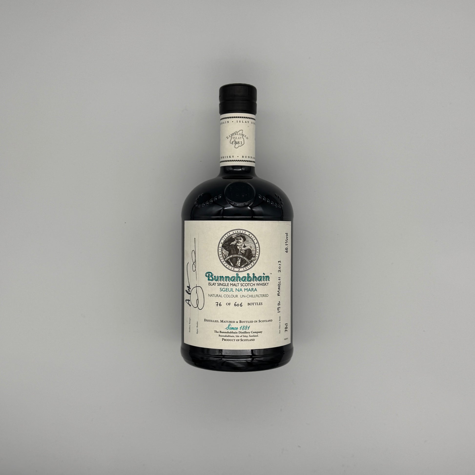 Bunnahabhain Feis ile 2013 Whisky Sample Sgeul Na Mara (30ml, 60.1%) Chameleon Whisky