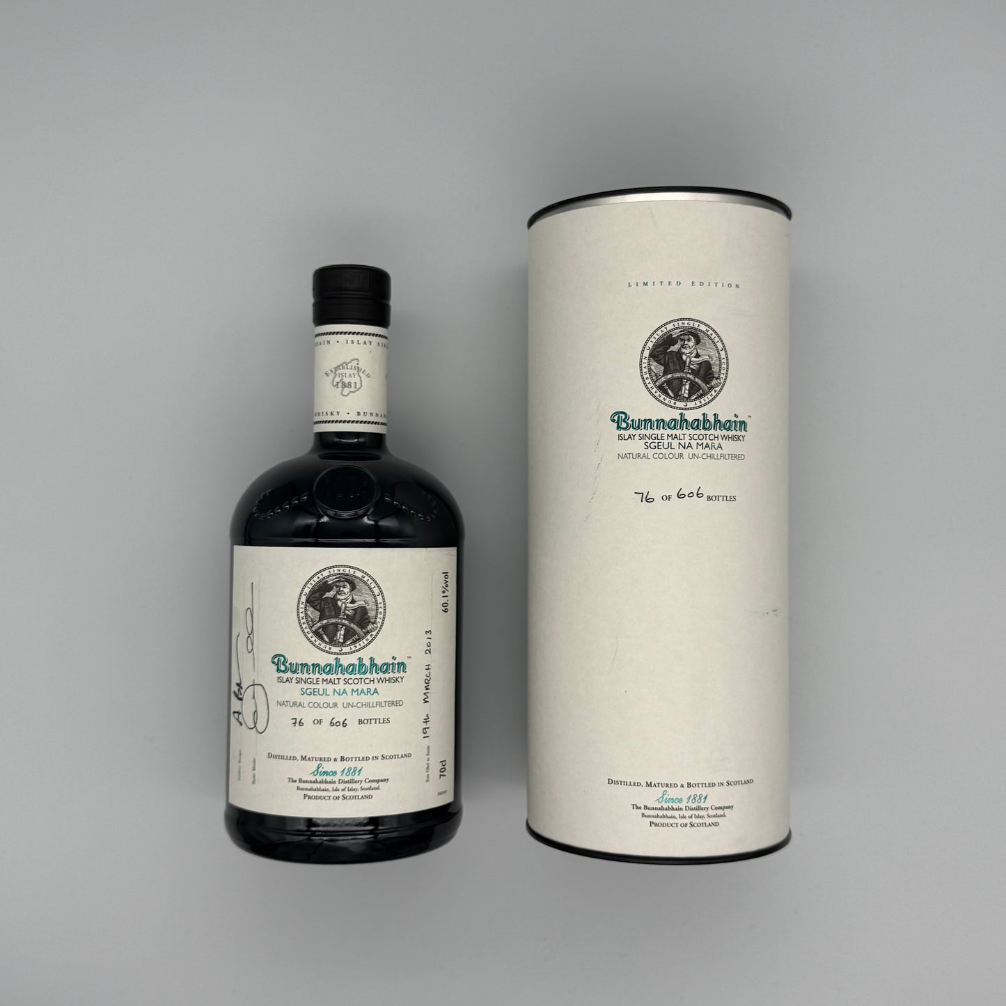Bunnahabhain Feis ile 2013 Whisky Sample Sgeul Na Mara (30ml, 60.1%) Chameleon Whisky