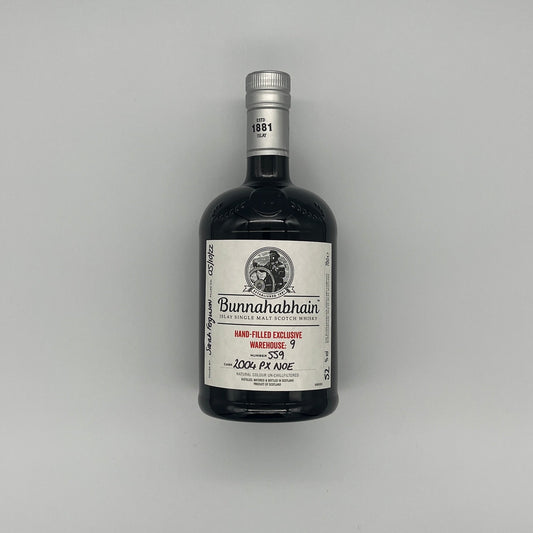 Bunnahabhain 18 Year Old Warehouse 9 2004 PX NOE 2022 Release (30ml, 52%)