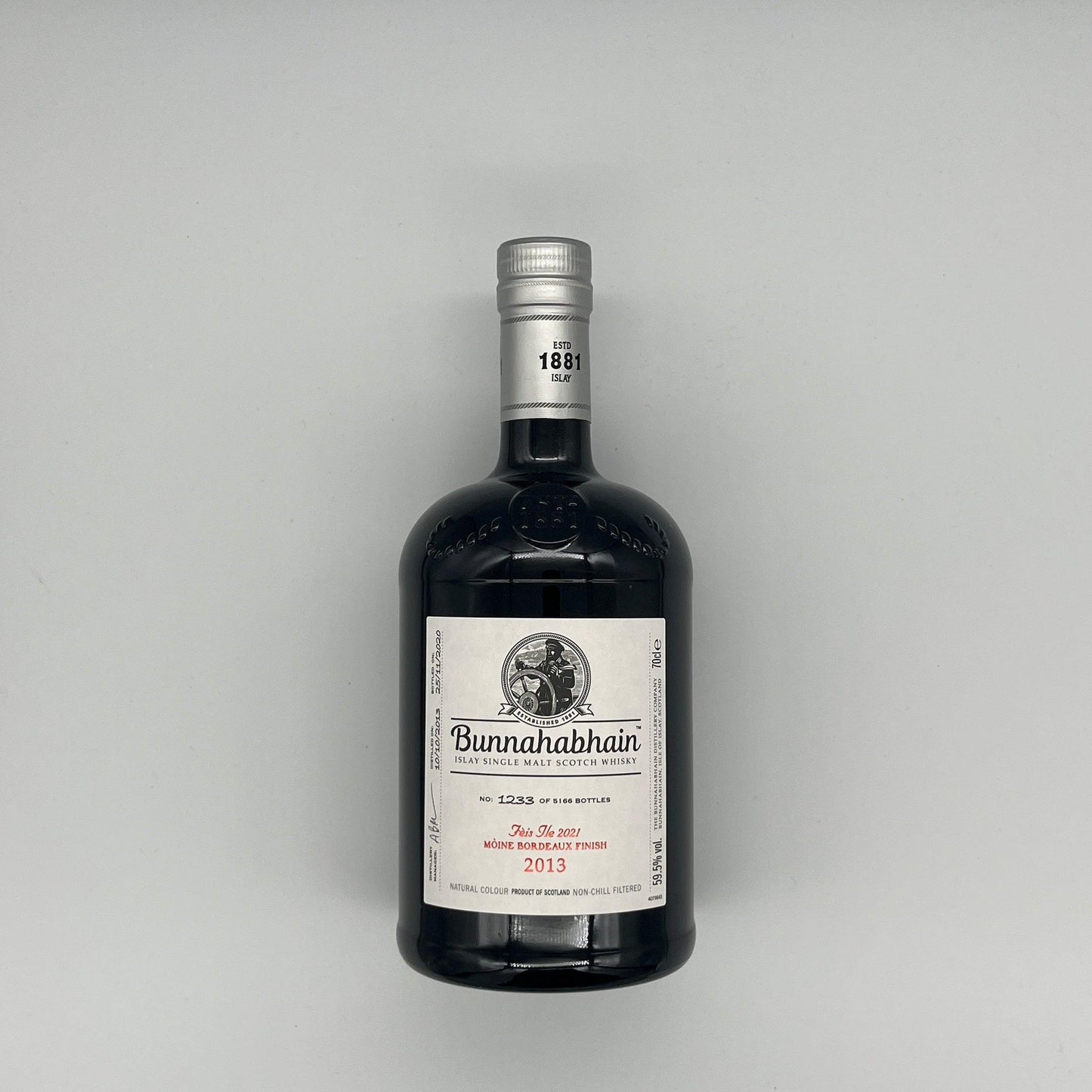Bunnahabhain 7 Year Old Moine Bordeaux Finish Feis Ile 2021 Release (30ml, 59.5%)