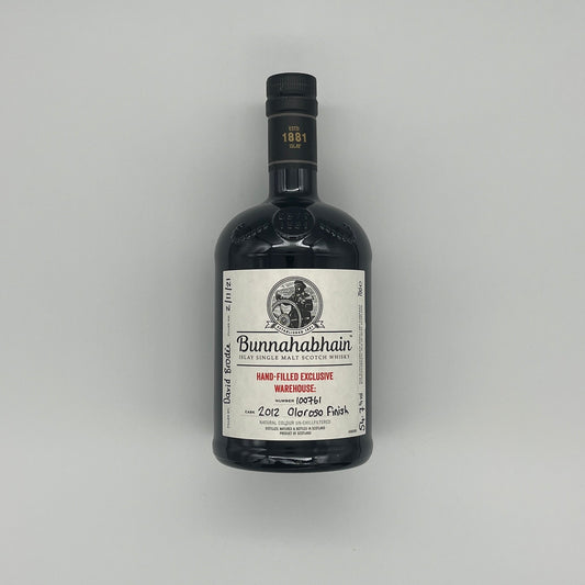Bunnahabhain 9 Year Old 2012 Warehouse 9 Oloroso Hogshead 100761 2021 Release (30ml, 54.7%)