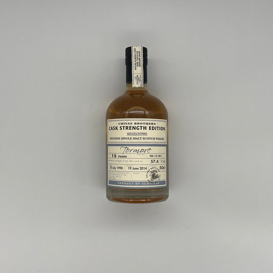 Chivas Brothers Tormore 15 Year Old 1998 Chivas Brothers Cask Strength Edition 2014 Release (700ml, 57.4%)