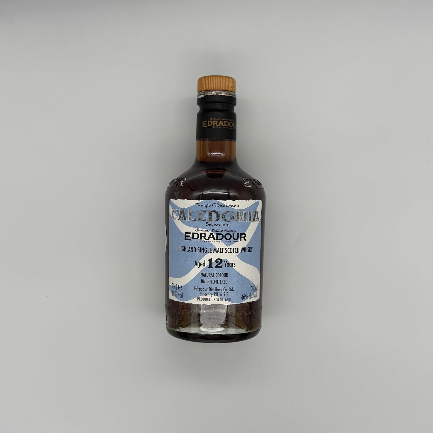 Edradour Whisky Sample Caledonica 12 Year Old 2019 Release (30ml, 46%)