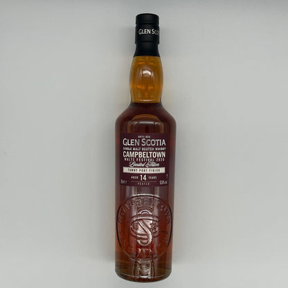 Glen Scotia 14 Year Old Peated Tawny Port Finish Campbeltown Malts Festival 2020 Release (30ml, 52.8%)