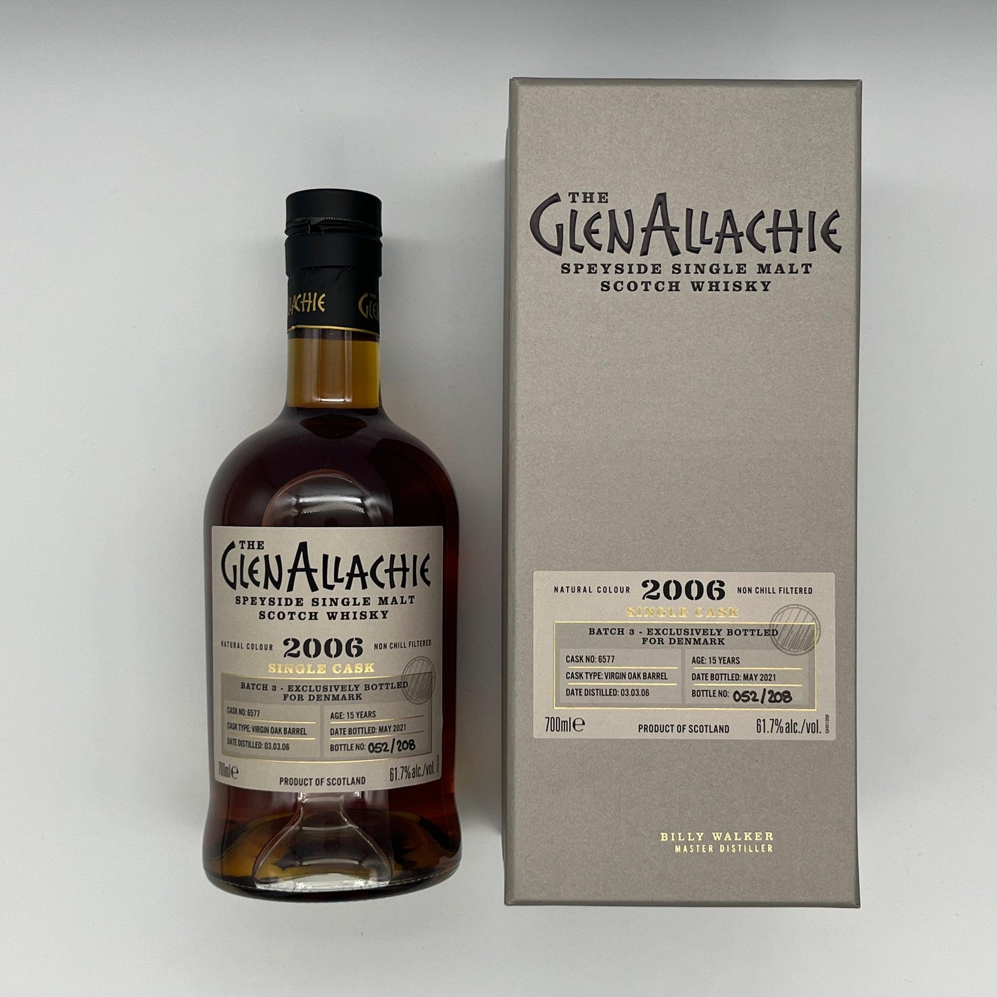 Glenallachie Denmark and UK Single Cask Tasting Set (30ml x 4)