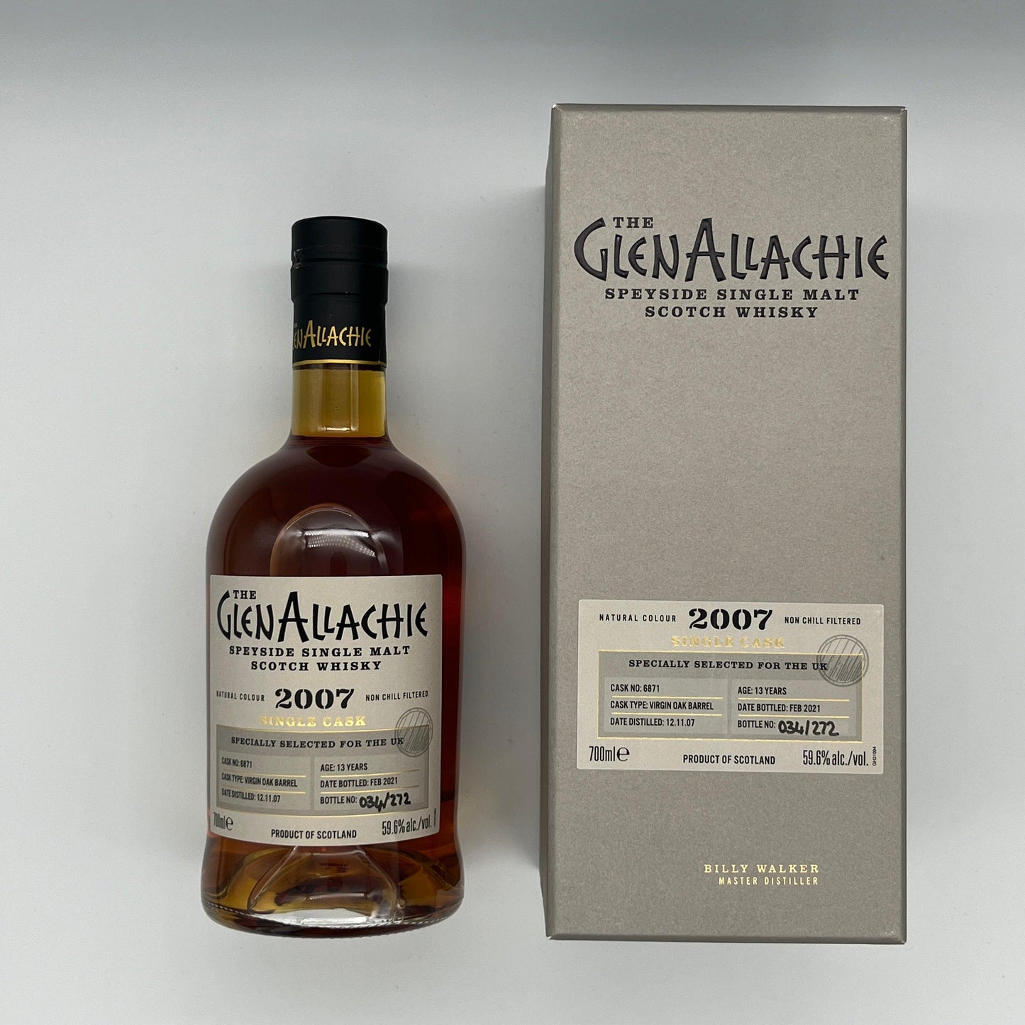 Glenallachie Denmark and UK Single Cask Tasting Set (30ml x 4)