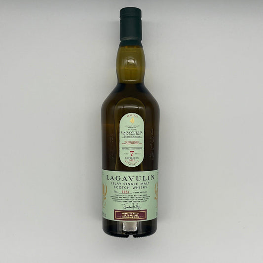 Lagavulin 7 Year Old Americal Oak Refill Casks and Ex-bourbon Hogsheads Jazz Festival Online Edition 2022 Release(30ml, 59.5%)