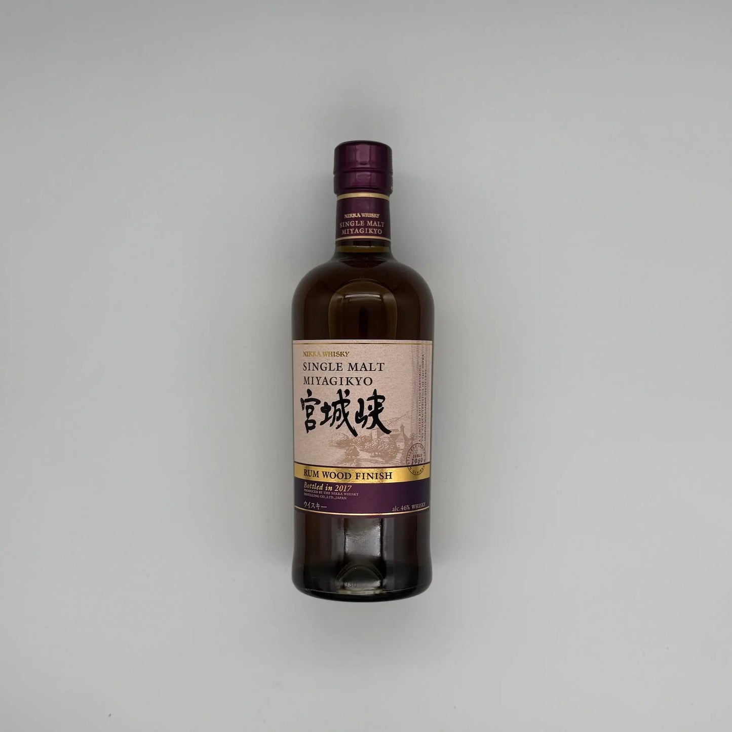 Miyagikyo Rum Wood Finish Japanese Single Malt Whisky