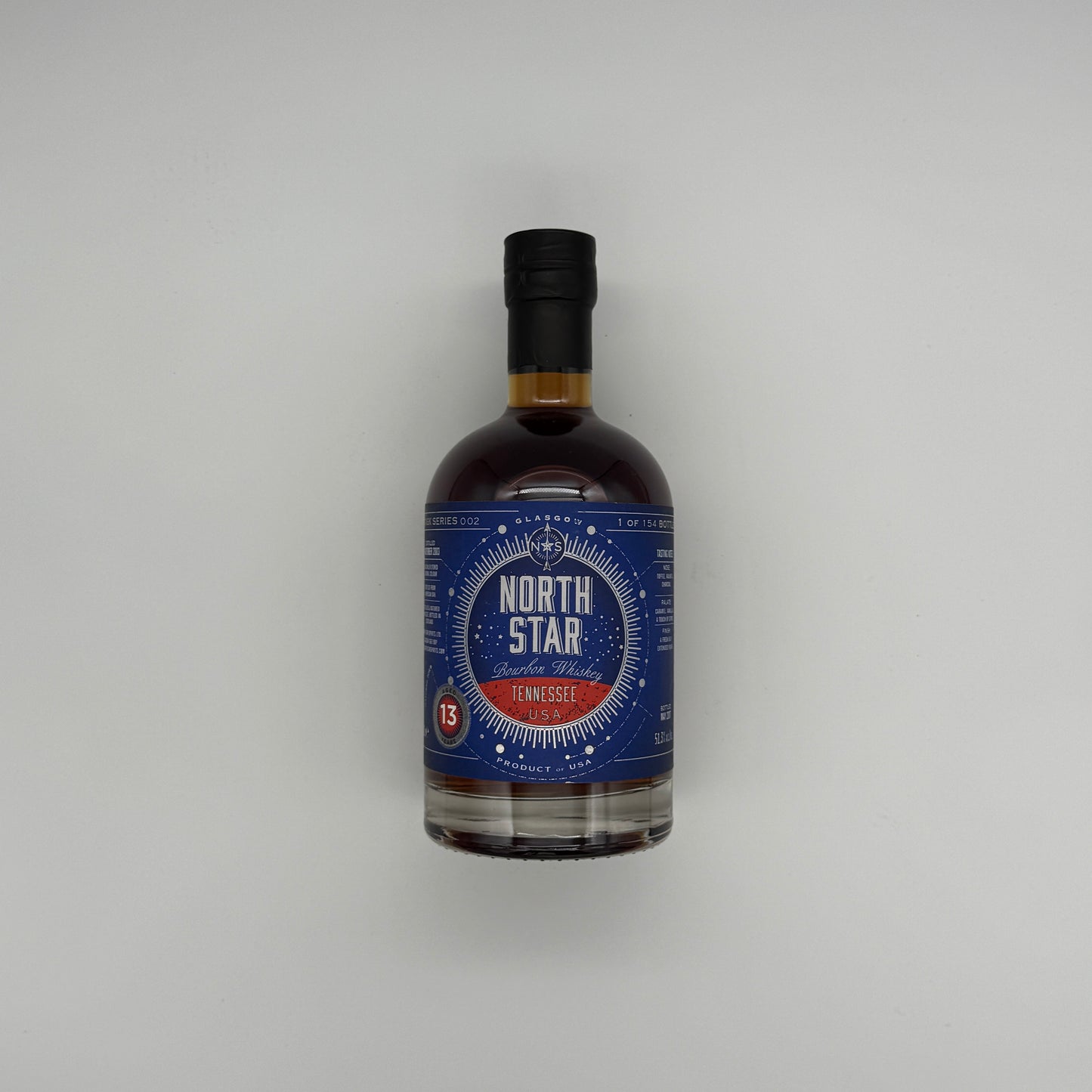 North Star 13 Year Old Tennesse Bourbon 2017 Release (700ml, 51.3%)