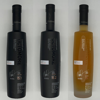 Octomore 15 Series 2024 Release Tasting Set (30ml x 3)