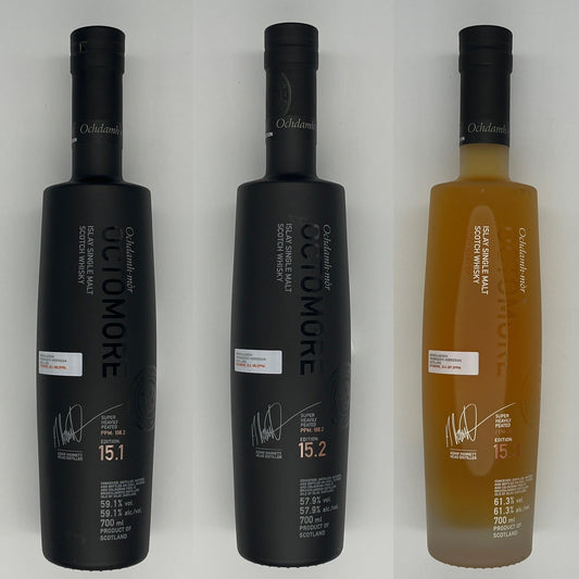 Octomore 15 Series 2024 Release Tasting Set (30ml x 3)