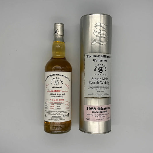 Signatory Vintage 1989 Glenturret 29 Year Old Un-Chillfiltered Collection 2017 Release (700ml, 50.9%) Chameleon Whisky